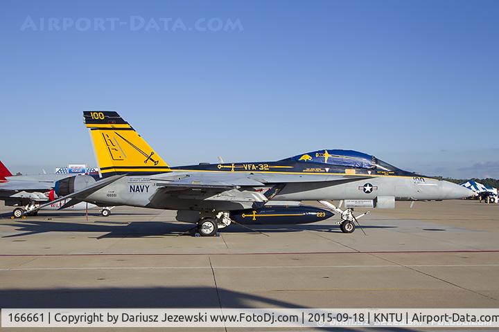 166661, Boeing F/A-18F Super Hornet C/N F139, F/A-18F Super Hornet 166661 AC-100 from VF-32 
