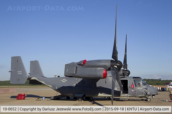 10-0052, 2010 Bell-Boeing CV-22B Osprey C/N D1028, CV-22B Osprey 10-0052  from 20th SOS 27th SOW Cannon AFB, NM