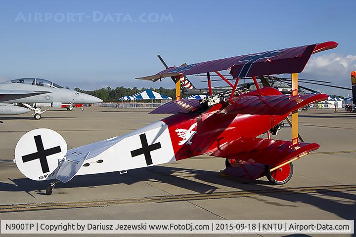 N900TP, 2003 Fokker Dr.1 Triplane Replica C/N 001TP, Fokker DR.I replica  C/N 001TP, NX900TP