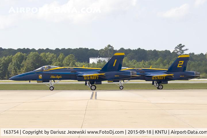 163754, 1989 McDonnell Douglas F/A-18C Hornet C/N 0829/C112, F/A-18C Hornet 163754 C/N 0817 from Blue Angels Demo Team  NAS Pensacola, FL