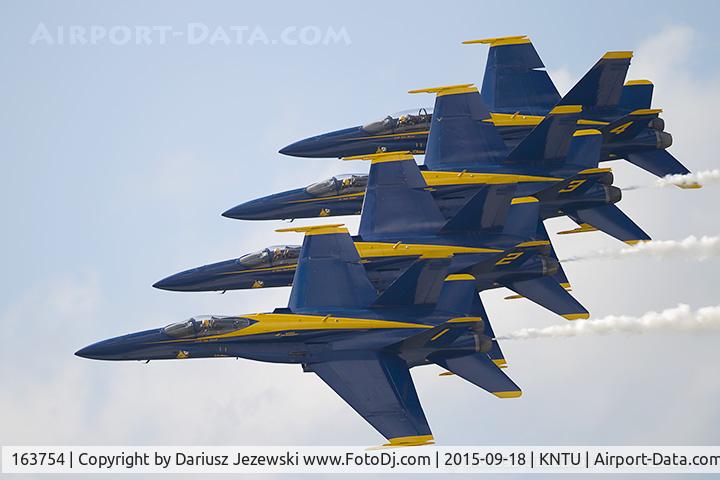 163754, 1989 McDonnell Douglas F/A-18C Hornet C/N 0829/C112, F/A-18C Hornet 163754 C/N 0817 from Blue Angels Demo Team  NAS Pensacola, FL
