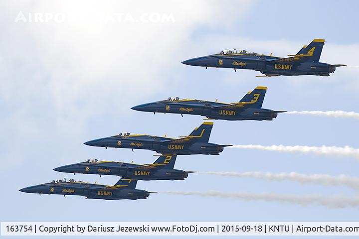 163754, 1989 McDonnell Douglas F/A-18C Hornet C/N 0829/C112, F/A-18C Hornet 163754 C/N 0817 from Blue Angels Demo Team  NAS Pensacola, FL
