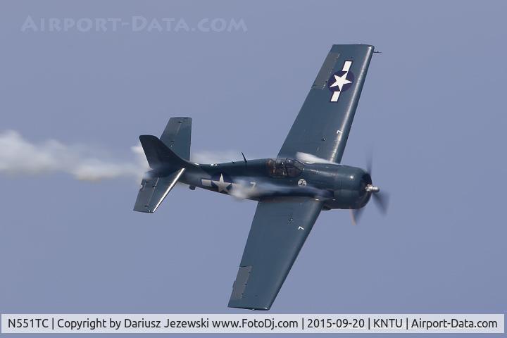 N551TC, 1944 General Motors (Grumman) FM-2 Wildcat C/N 47160, Grumman FM-2 Wildcat  C/N 47160, N551TC