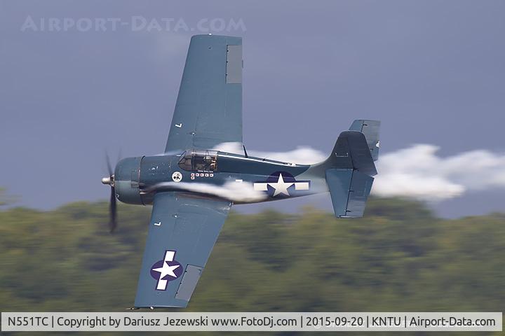 N551TC, 1944 General Motors (Grumman) FM-2 Wildcat C/N 47160, Grumman FM-2 Wildcat  C/N 47160, N551TC