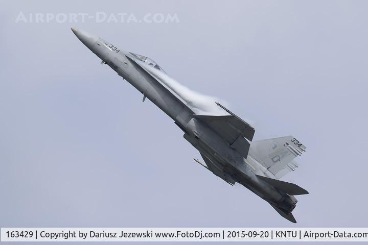 163429, 1987 McDonnell Douglas F/A-18C-23-MC Hornet C/N 0622/C003, F/A-18C Hornet 163429 AD-334 from VFA-106 