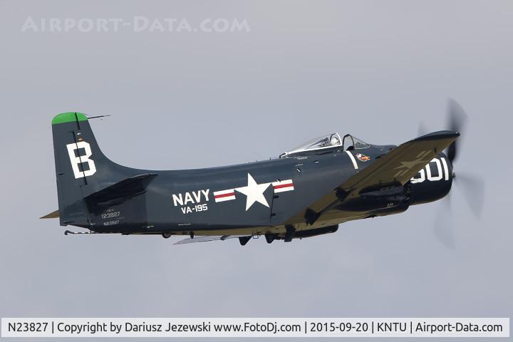 N23827, 1949 Douglas AD-4 C/N 7133, Douglas AD-4 Skyraider  C/N 123827, N23827