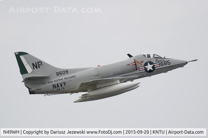 N49WH, 1959 Douglas A-4B Skyhawk C/N 11366, Douglas A-4B Skyhawk C/N 11366, N49WH