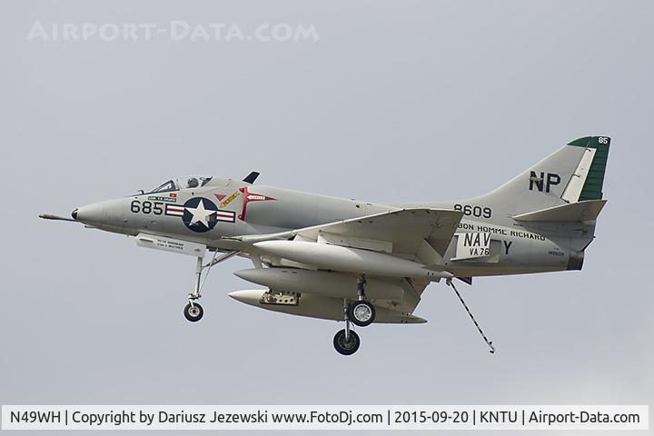 N49WH, 1959 Douglas A-4B Skyhawk C/N 11366, Douglas A-4B Skyhawk C/N 11366, N49WH