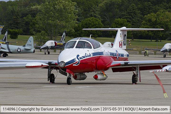 114096, Canadair CT-114 Tutor C/N 1096, CAF CT-114 Tutor 114096 C/N 1096 from Snowbirds Demo Team 15 Wing CFB Moose Jaw, SK