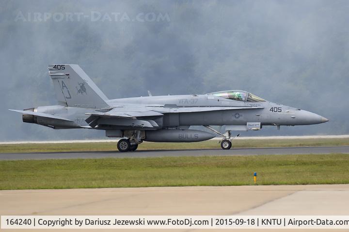 164240, McDonnell Douglas F/A-18C Hornet C/N 1003/C225, F/A-18C Hornet 164240 AJ-412 from VFA-37 