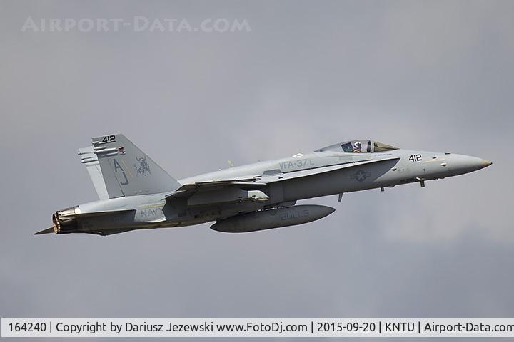 164240, McDonnell Douglas F/A-18C Hornet C/N 1003/C225, F/A-18C Hornet 164240 AJ-412 from VFA-37 