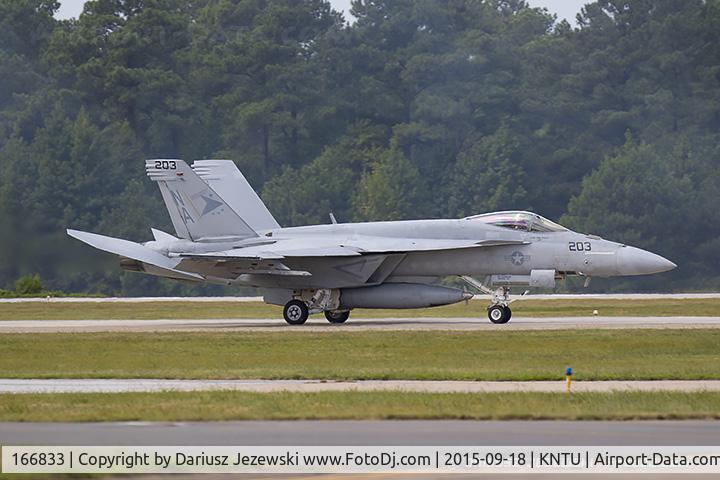 166833, Boeing F/A-18E Super Hornet C/N E152, F/A-18E Super Hornet 166833 NA-203 from VFA-81 