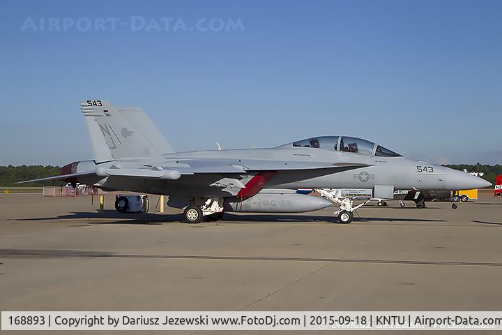 168893, Boeing EA-18G Growler C/N G-91, EA-18G Growler 168893 NJ-543 from VAQ-129 
