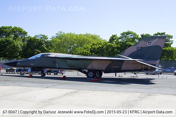 67-0047, 1967 General Dynamics F-111A Aardvark C/N A1-092, F-111A Aardvark 63-0047   C/N A1-092