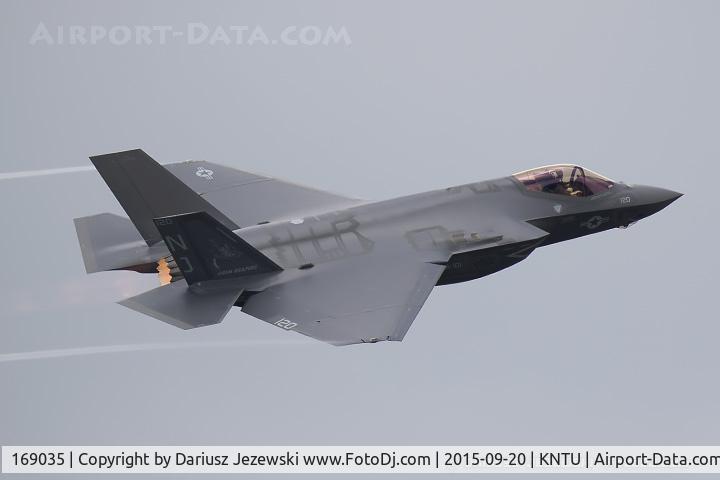 169035, 2015 Lockheed Martin F-35C Lightning II C/N CF-23, F-35C Lightning II 169035 NJ-120 from VFA-101 