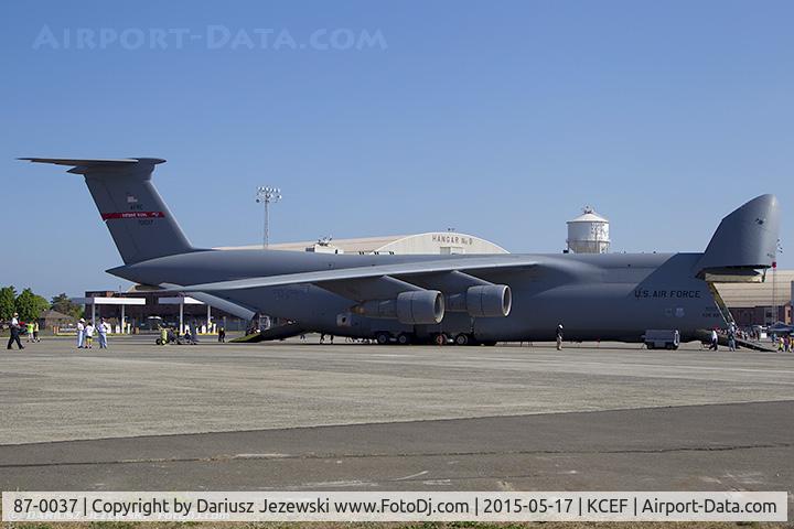 87-0037, 1987 Lockheed C-5B Galaxy C/N 500-0123, C-5B Galaxy 87-0037  from 337th AS 439th AW Westover ARB, MA