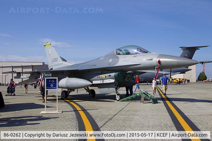 86-0262, 1986 General Dynamics F-16C Fighting Falcon C/N 5C-368, F-16C Fighting Falcon 86-0262  from 134th FS 