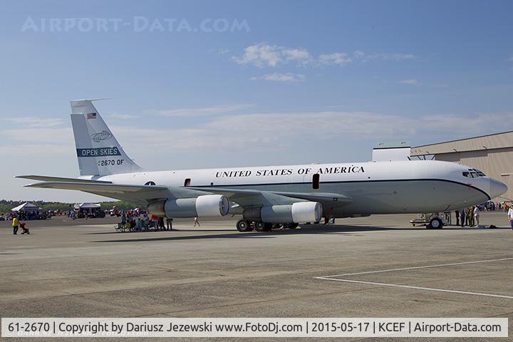 61-2670, 1961 Boeing OC-135B Stratolifter C/N 18346, OC-135C Open Skies 61-2670  from 45th RS 55th WG Offutt AFB, NE