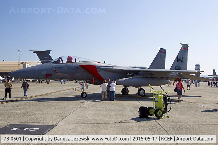 78-0501, 1978 McDonnell Douglas F-15C Eagle C/N 0485/C034, F-15C Eagle 78-0501 MA from 131st FS 