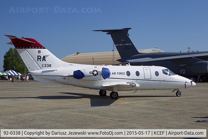 92-0338, 1992 Beechcraft T-1A Jayhawk C/N TT-52, T-1A Jayhawk 92-0338 RA from 99th FTS 