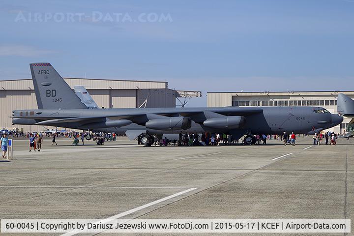 60-0045, 1960 Boeing B-52H Stratofortress C/N 464410, B-52H Stratofortress 60-0045 BD from 93rd BS 307th BW Barksdale AFB, LA