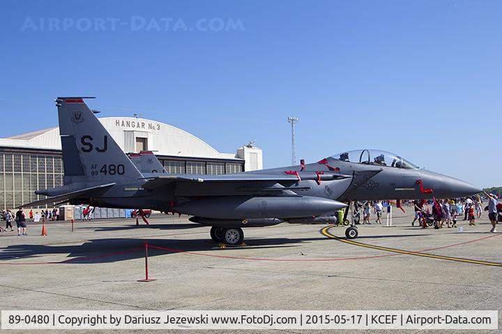 89-0480, 1989 McDonnell Douglas F-15E Strike Eagle C/N 1127/E102, F-15E Strike Eagle 89-0480 SJ from 335th FS 