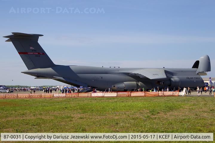 87-0031, 1987 Lockheed C-5M Super Galaxy C/N 500-117, C-5B Galaxy 87-0031  from 337th AS 439th AW Westover ARB, MA