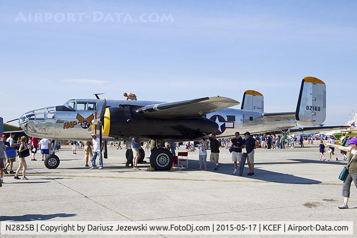 N2825B, 1940 North American RB-25 Mitchell C/N 62-2837, North American RB-25 