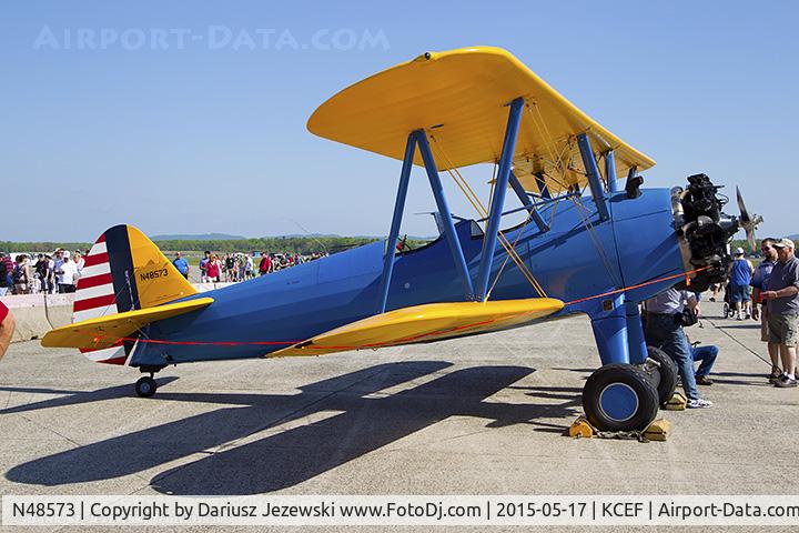N48573, 1943 Boeing A75N1(PT17) C/N 75-4772, Boeing A75N1 (PT-17) Stearman  C/N 75-4772, N48573