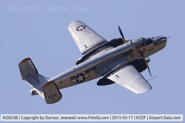 N2825B, 1940 North American RB-25 Mitchell C/N 62-2837, North American RB-25 