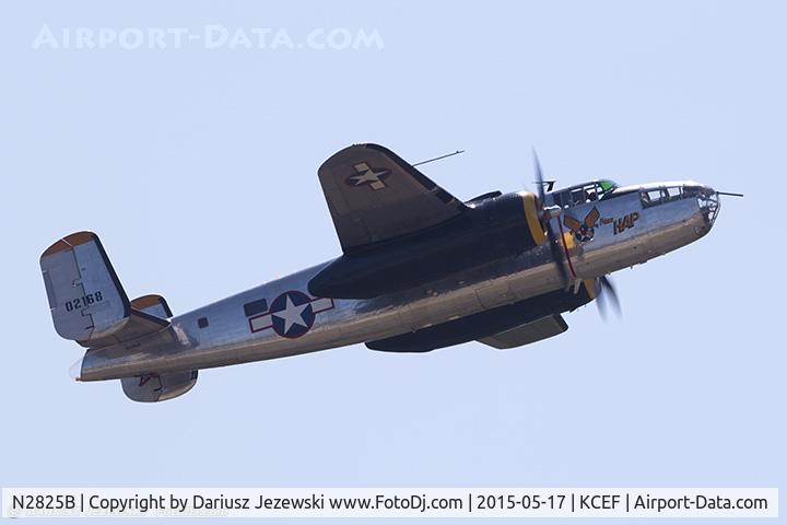 N2825B, 1940 North American RB-25 Mitchell C/N 62-2837, North American RB-25 