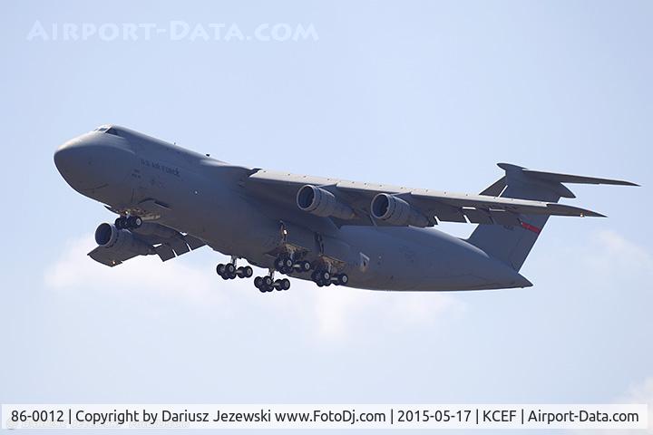 86-0012, 1986 Lockheed C-5B Galaxy C/N 500-0098, C-5B Galaxy 86-0012  from 337th AS 439th AW Westover ARB, MA