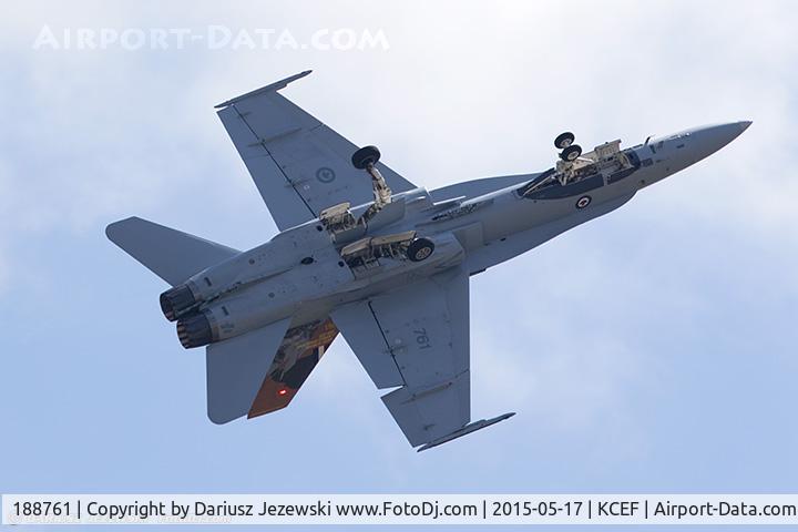 188761, 1986 McDonnell Douglas CF-188A Hornet C/N 417/A346, CAF CF-188 Hornet 188761  from 425 TFS 