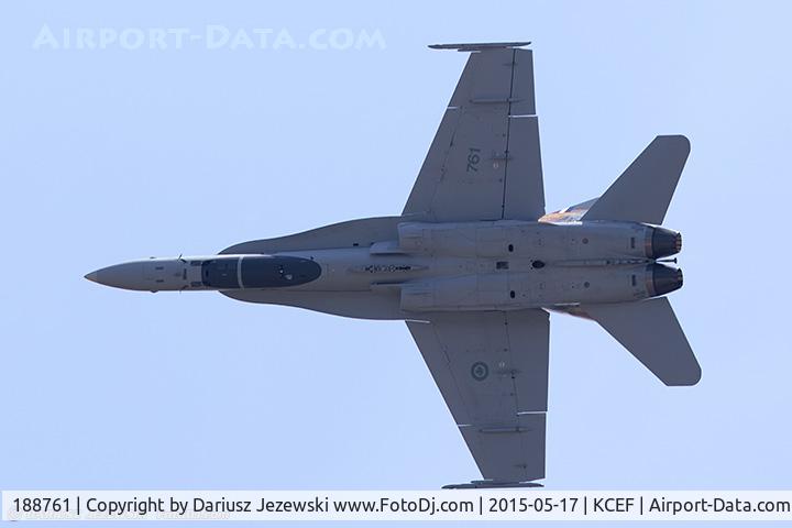 188761, 1986 McDonnell Douglas CF-188A Hornet C/N 417/A346, CAF CF-188 Hornet 188761  from 425 TFS 