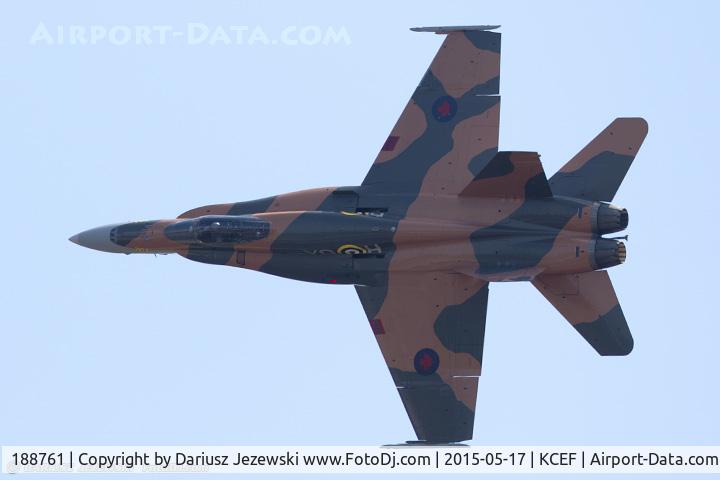 188761, 1986 McDonnell Douglas CF-188A Hornet C/N 417/A346, CAF CF-188 Hornet 188761  from 425 TFS 