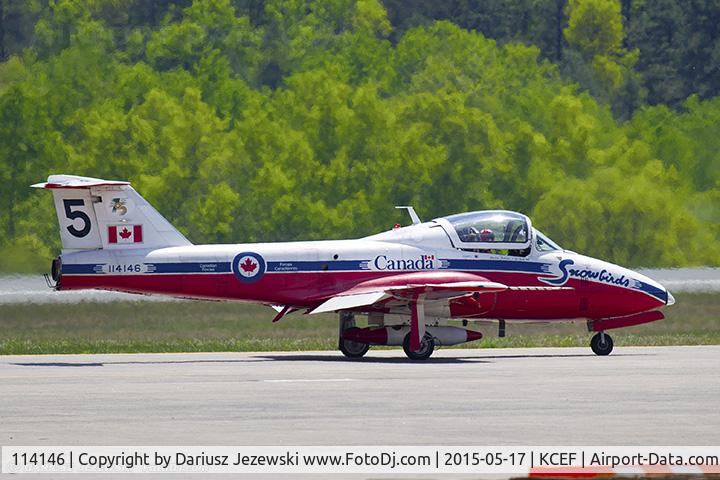 114146, Canadair CT-114 Tutor C/N 1146, CAF CT-114 Tutor 114146 C/N 1146 from Snowbirds Demo Team 15 Wing CFB Moose Jaw, SK