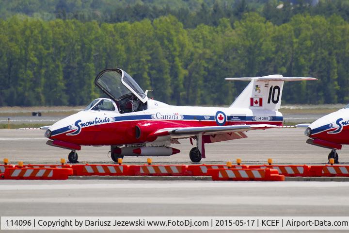 114096, Canadair CT-114 Tutor C/N 1096, CAF CT-114 Tutor 114096 C/N 1096 from Snowbirds Demo Team 15 Wing CFB Moose Jaw, SK