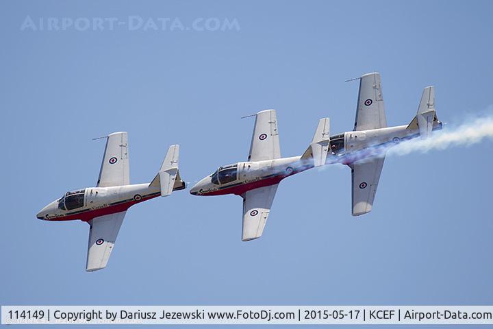 114149, Canadair CT-114 Tutor C/N 1149, CAF CT-114 Tutor 114149 C/N 1149 from Snowbirds Demo Team 15 Wing CFB Moose Jaw, SK
