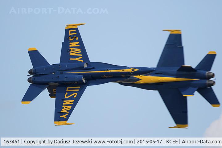 163451, 1988 McDonnell Douglas F/A-18C Hornet C/N 0662/C020, F/A-18C Hornet 163451 C/N 0662 from Blue Angels Demo Team  NAS Pensacola, FL