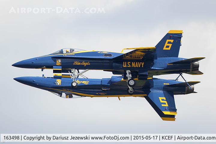 163498, 1988 McDonnell Douglas F/A-18C Hornet C/N 0737/C053, F/A-18C Hornet 163498 C/N 0737 from Blue Angels Demo Team  NAS Pensacola, FL