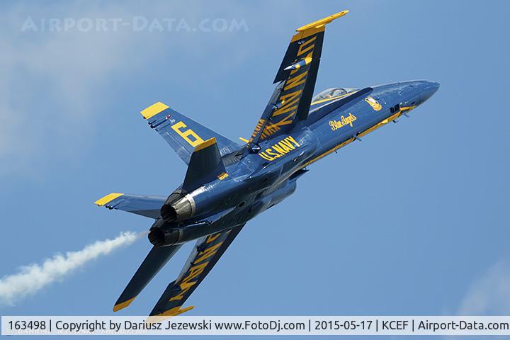 163498, 1988 McDonnell Douglas F/A-18C Hornet C/N 0737/C053, F/A-18C Hornet 163498 C/N 0737 from Blue Angels Demo Team  NAS Pensacola, FL