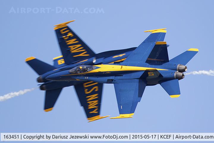 163451, 1988 McDonnell Douglas F/A-18C Hornet C/N 0662/C020, F/A-18C Hornet 163451 C/N 0662 from Blue Angels Demo Team  NAS Pensacola, FL