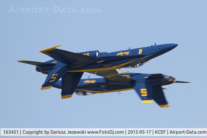 163451, 1988 McDonnell Douglas F/A-18C Hornet C/N 0662/C020, F/A-18C Hornet 163451 C/N 0662 from Blue Angels Demo Team  NAS Pensacola, FL