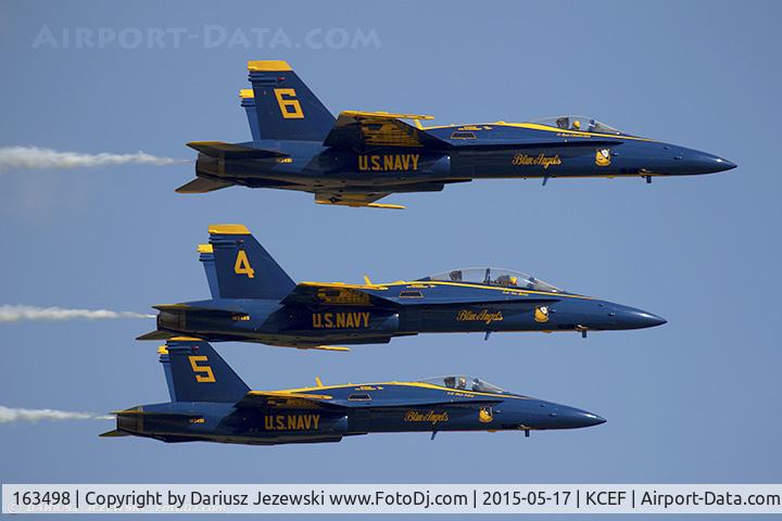 163498, 1988 McDonnell Douglas F/A-18C Hornet C/N 0737/C053, F/A-18C Hornet 163498 C/N 0737 from Blue Angels Demo Team  NAS Pensacola, FL