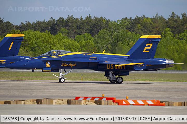 163768, 1989 McDonnell Douglas F/A-18C Hornet C/N 0848/C125, F/A-18C Hornet 163768 C/N 0848 from Blue Angels Demo Team  NAS Pensacola, FL