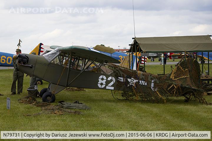 N79731, 1944 Piper L-4H Grasshopper (J3C-65D) C/N 12027, Piper L-4H Grasshopper (J3C-65D)  C/N 12027, N79731
