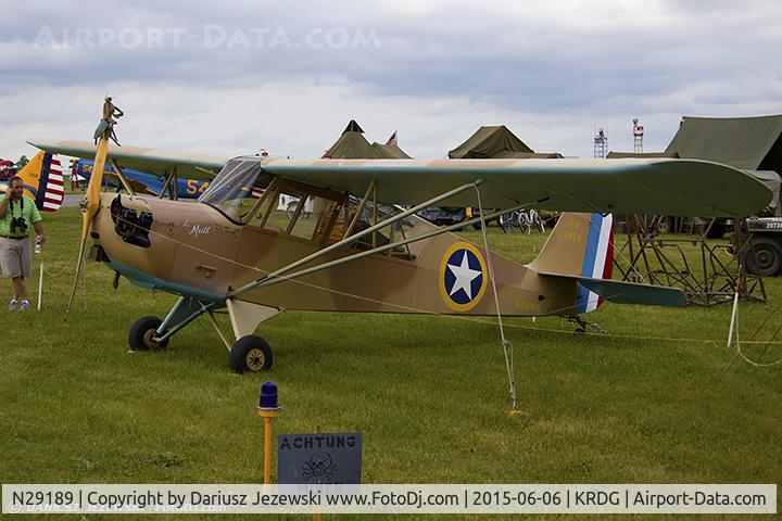 N29189, 1940 Aeronca 60-TF C/N 2510T, Aeronca 60-TF 