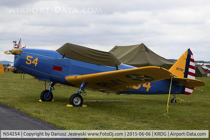 N54254, 1941 Fairchild M-62A-3 Cornell II C/N T42-1831, Fairchild M-62A-3  C/N T-42-1831, N54254