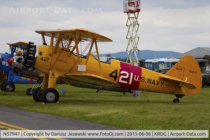 N57947, 1942 Boeing A75N1(PT17) C/N 75-4392, Boeing A75N1 (PT-17) Stearman  C/N 75-4392, N57947
