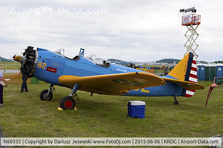N60332, 1946 Fairchild (St. Louis) PT-23A Cornell (M-62C) C/N 225SL, Fairchild M-62C (PT-23A) C/N 225SL, N60332